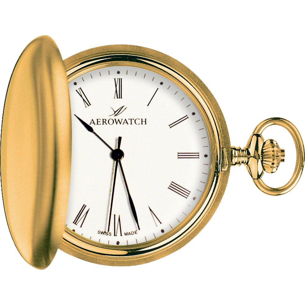 Relógios de bolso Aerowatch Pocket watches 04821-JA01 Savonnettes