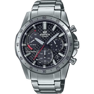 Casio Edifice Classic  EFS-S580D-1AVUEF Bold Design Carbon relógio