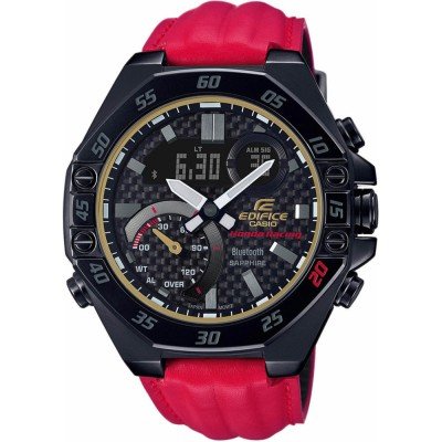 Relógio Casio Edifice Premium ECB-10HR-1A Honda Racing
