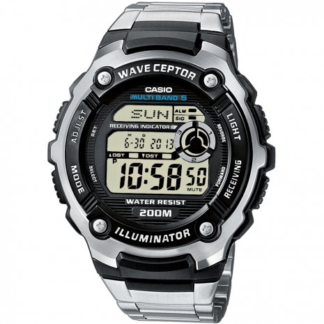 Relógio Casio Colecção WV-200DE-1AVER Waveceptor • EAN: 4971850419013