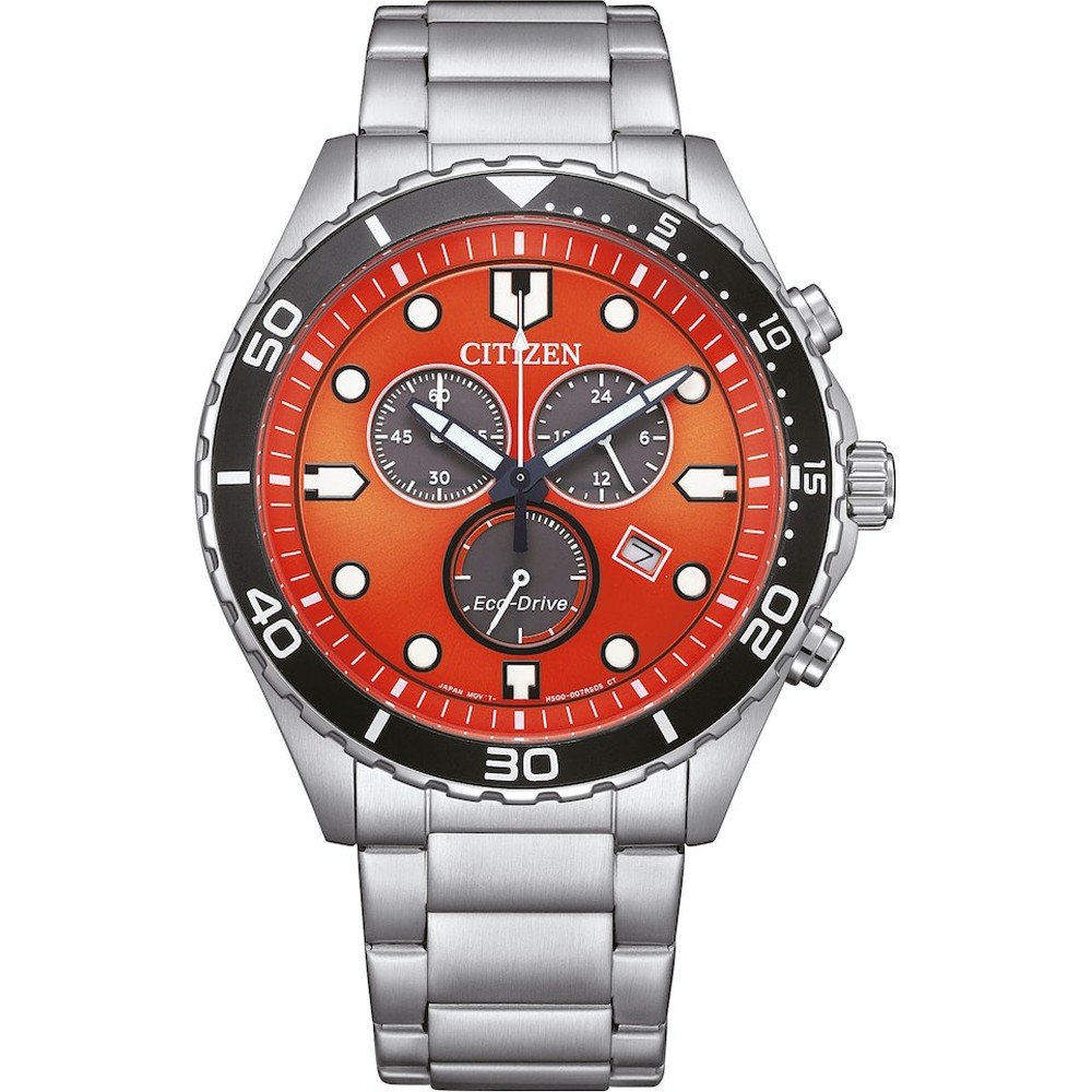 Relógio Citizen Sport AT2560-84X OF Sporty Aqua Chrono