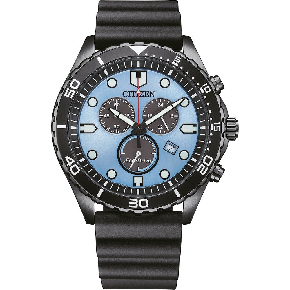 Relógio Citizen Sport AT2567-18L OF Sporty Aqua Chrono