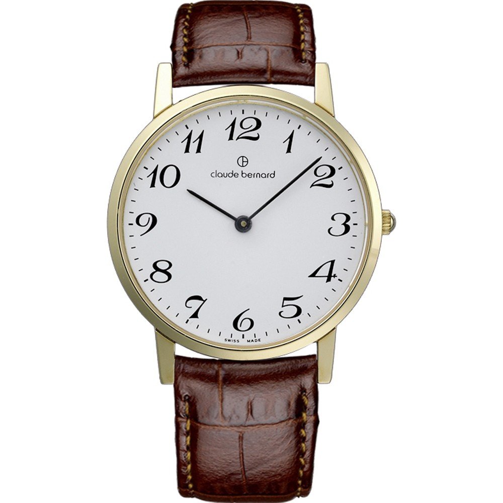 Relógio Claude Bernard 20060-37J-BB Slim Line