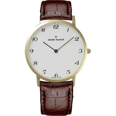 Relógio Claude Bernard 20202-37J-BB Slim Line