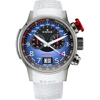 Relógio Edox Chronorally 38001-TINR-BUDN Chronorally BMW M Motorsport - Limited Edition