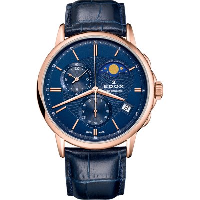 Relógio Edox Les Bémonts 01651-37R-BUIR