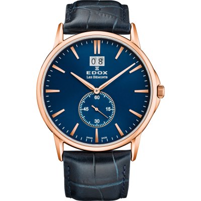 Relógio Edox Les Bémonts 64012-37R-BUIR