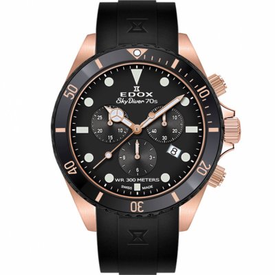 Relógio Edox Skydiver 10238-37RNNCA-NI