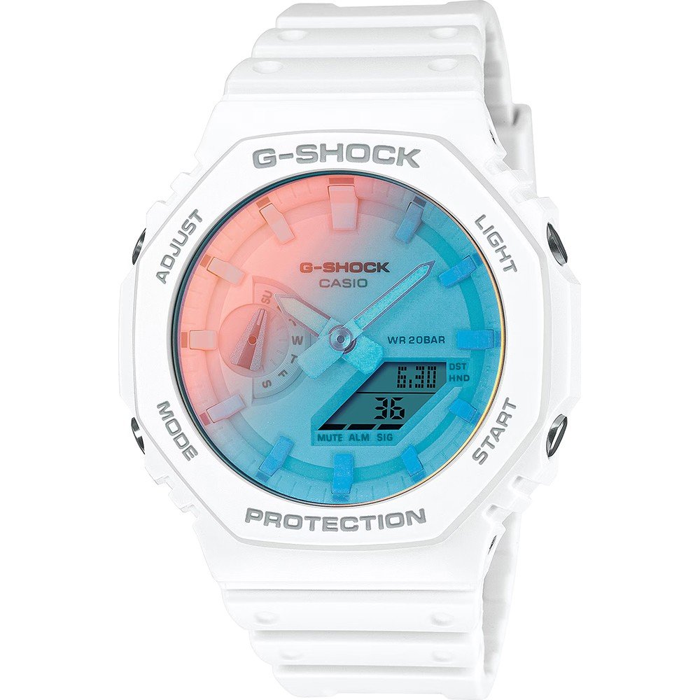 Relógio G-Shock Classic Style GA-2100TL-7AER Beach Time Lapse