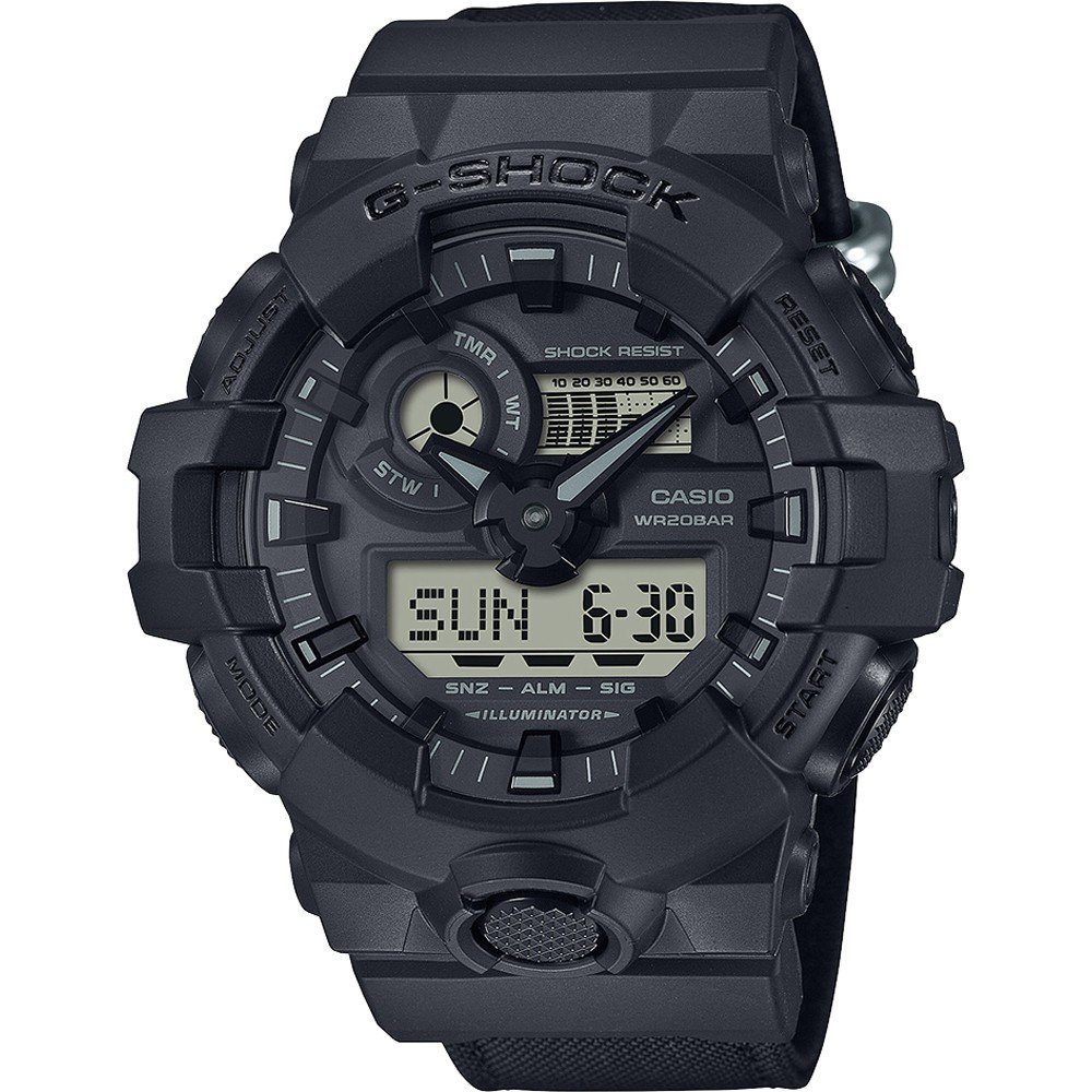 Relógio G-Shock Classic Style GA-700BCE-1AER Utility Black