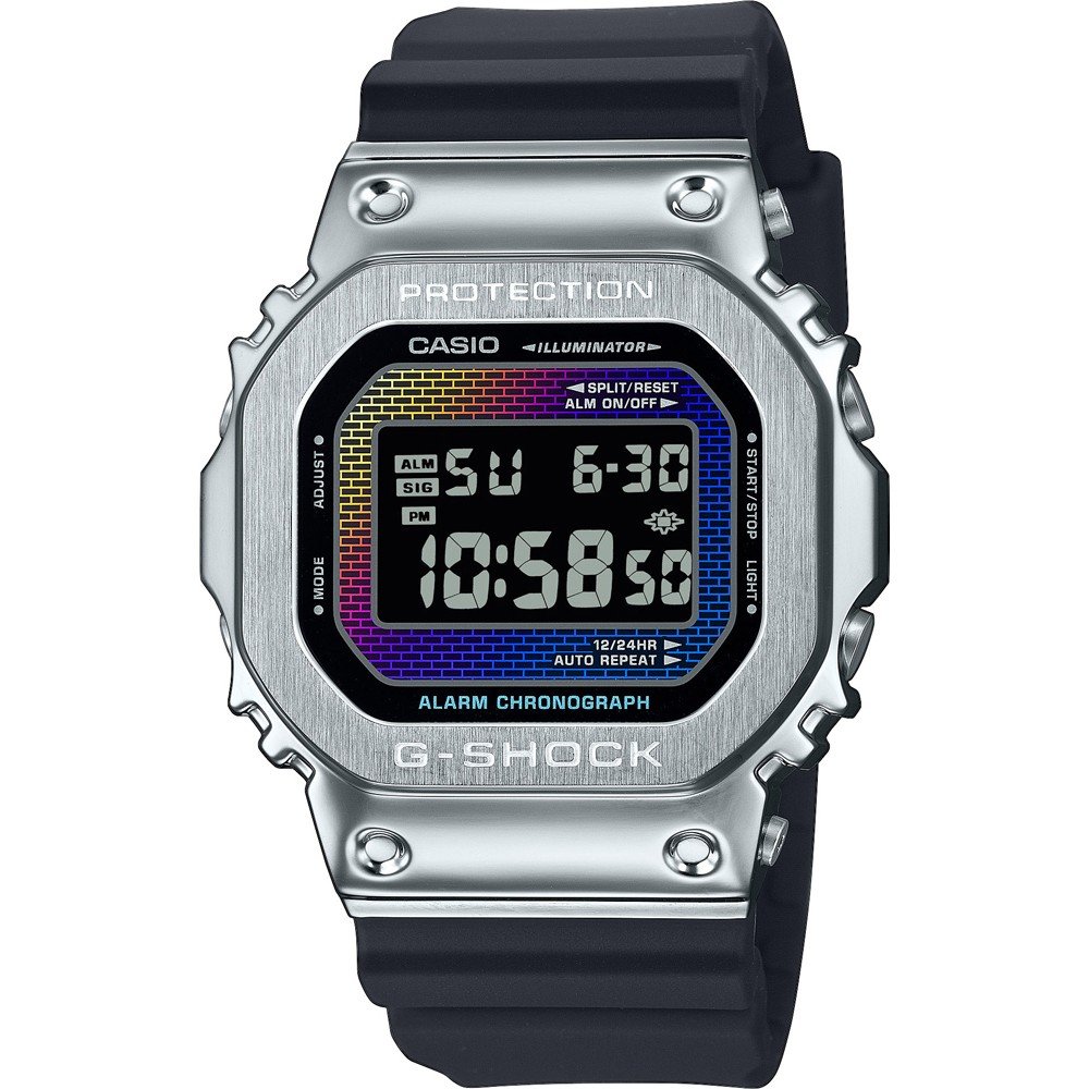 Relógio G-Shock G-Metal GM-5600RW-1ER Rainbow Brick Wall