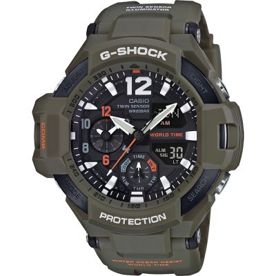 Relógio G-Shock Master of G - Gravitymaster GA-1100KH-3A Gravity Master Kandahar