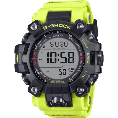 Relógio G-Shock Master of G - Mudmaster GW-9500MRY-1A9ER Mudman - Masters in Yellow