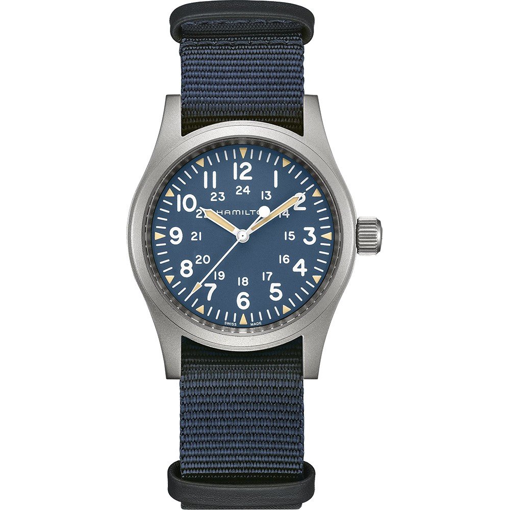 Relógio Hamilton Field H69439940 Khaki Field Mechanical