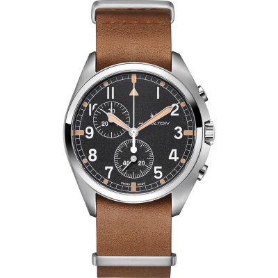 Relógio Hamilton Khaki Aviation H76522531 Khaki Pilot Pioneer