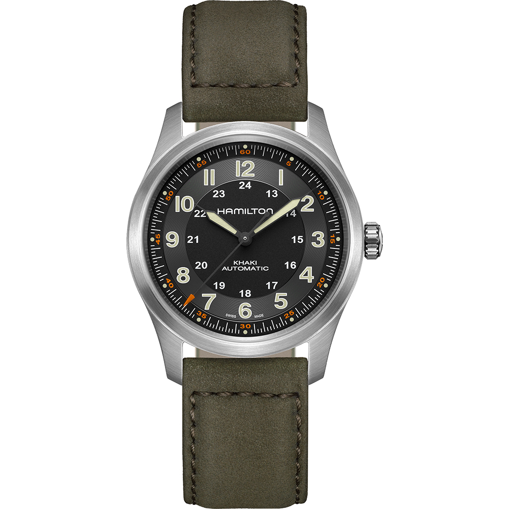 Relógio Hamilton Field H70205830 Khaki Titanium