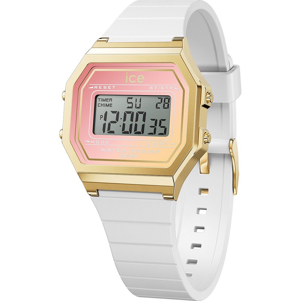 Relógio Ice-Watch Ice-Digital 022716 ICE digit retro - White dreamscape