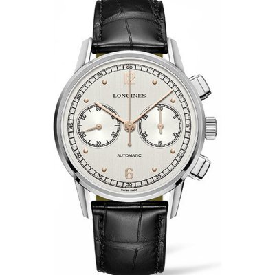 Bracelete Longines L682124832 Heritage Chronograph 1940