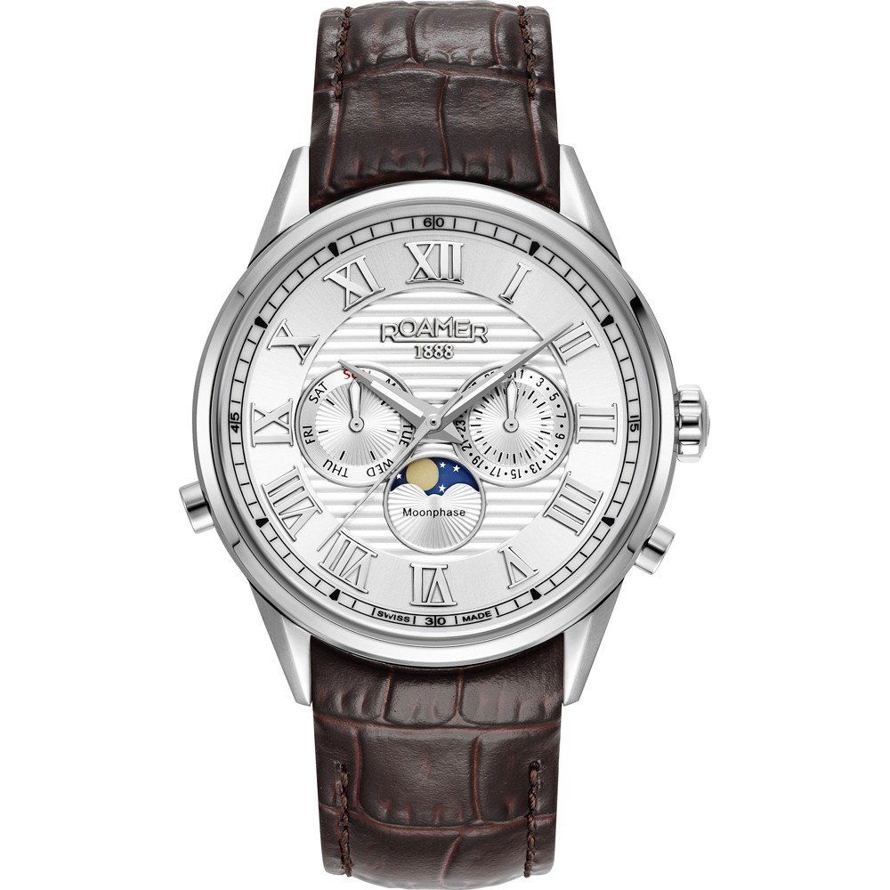 Relógio Roamer Superior 513821-41-25-05 Superior Moonphase II