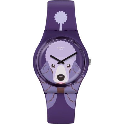 Relógio Swatch Originals Medium (34mm) GV133 Purple Poodle