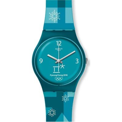 Relógio Swatch Originals Medium (34mm) GZ312 Snowlympics