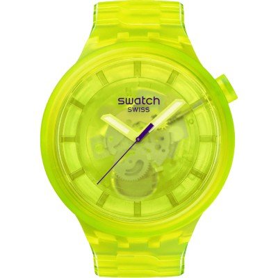 Relógio Swatch Big Bold SB05J103 Yellow Joy