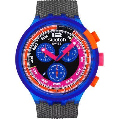 Relógio Swatch Big Bold SB06N102 Neon party to the Max