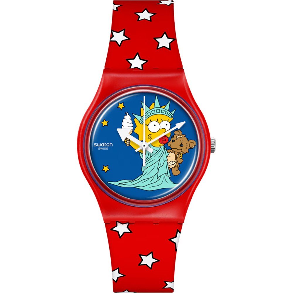 Relógio Swatch Originals Medium (34mm) SO28Z120 Little Lady Liberty